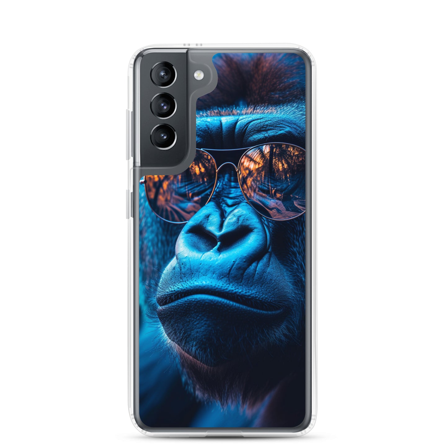 Samsung Case - Blue Gorilla