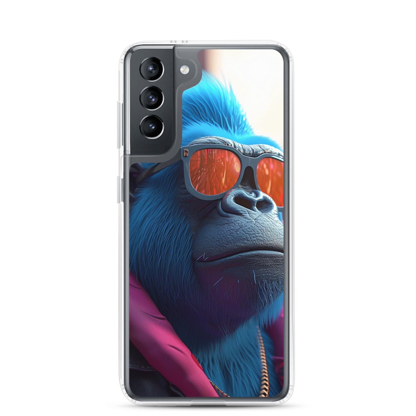 Samsung Case - Blue Gorilla