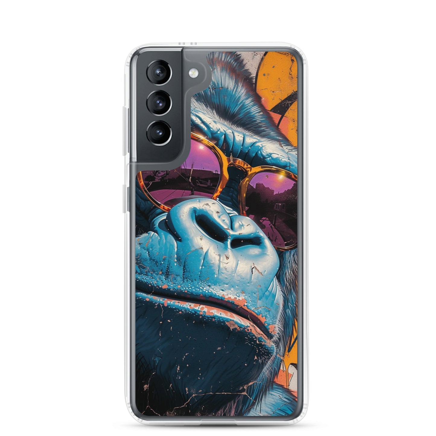 Samsung Case - Blue Gorilla