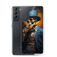 Samsung Case - Dapper Smoking Skeleton