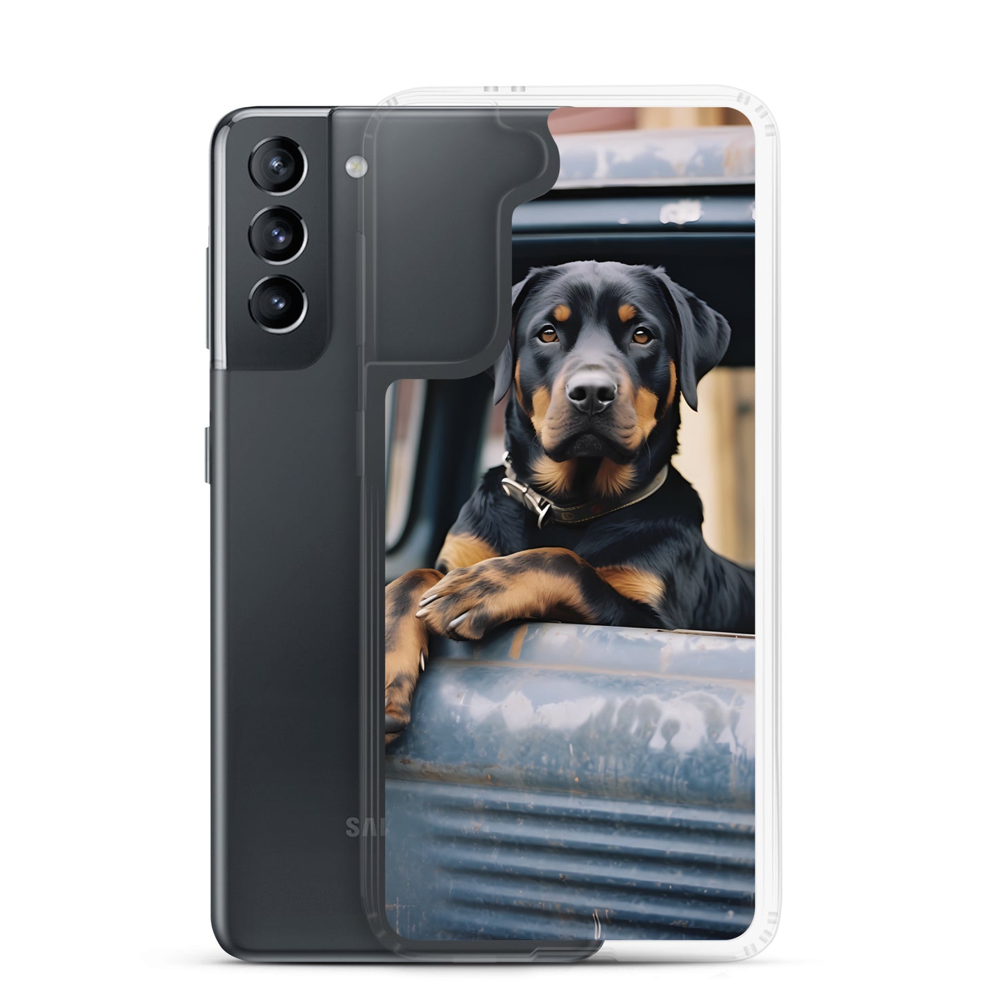 Samsung Case - Dog in a Truck