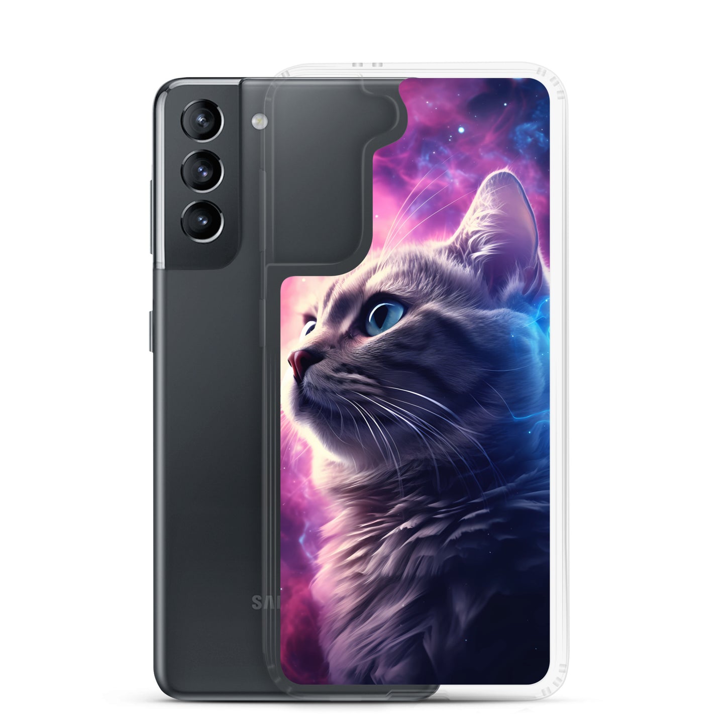 Samsung Case - Kitty in the Stars