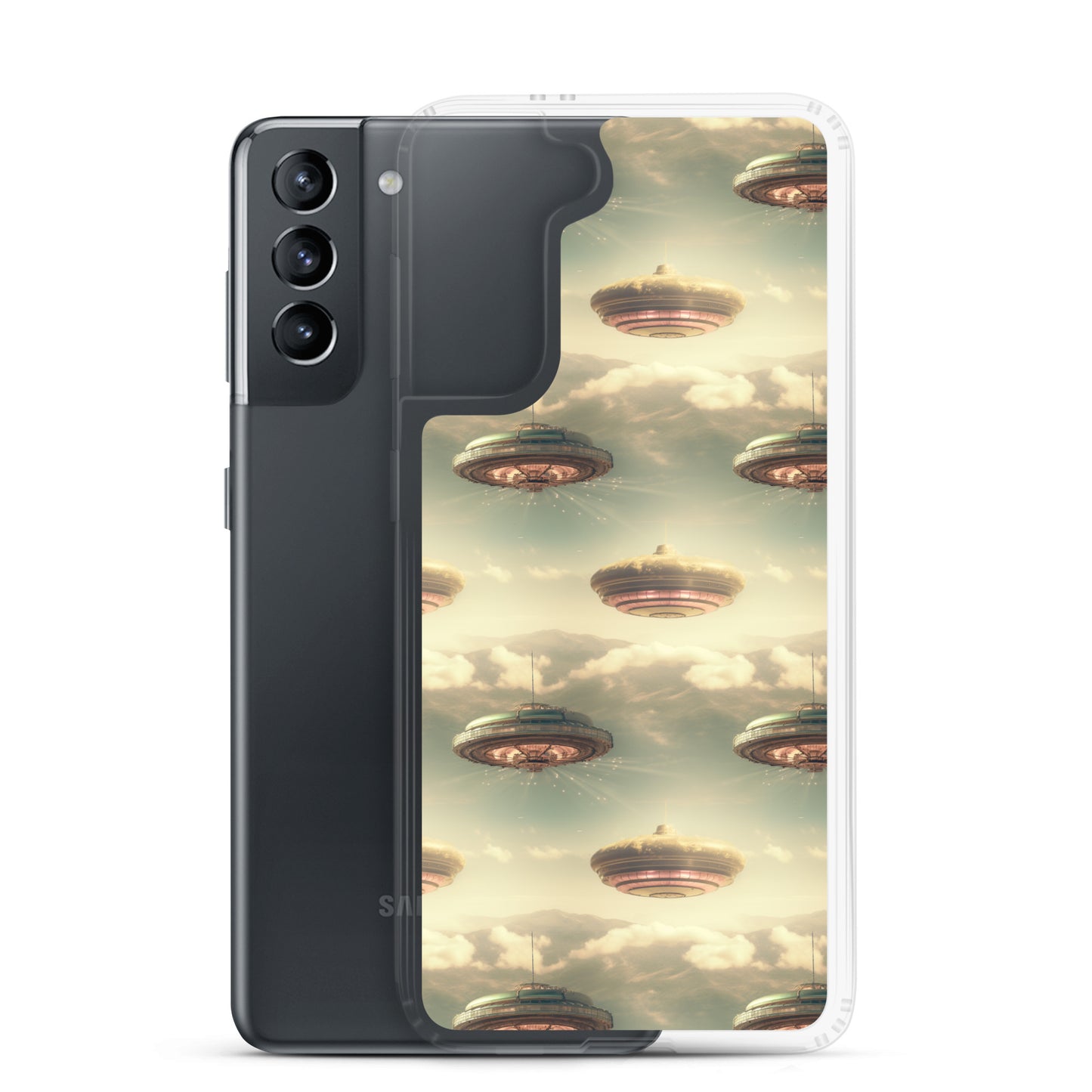 Samsung Case - Flying Saucers