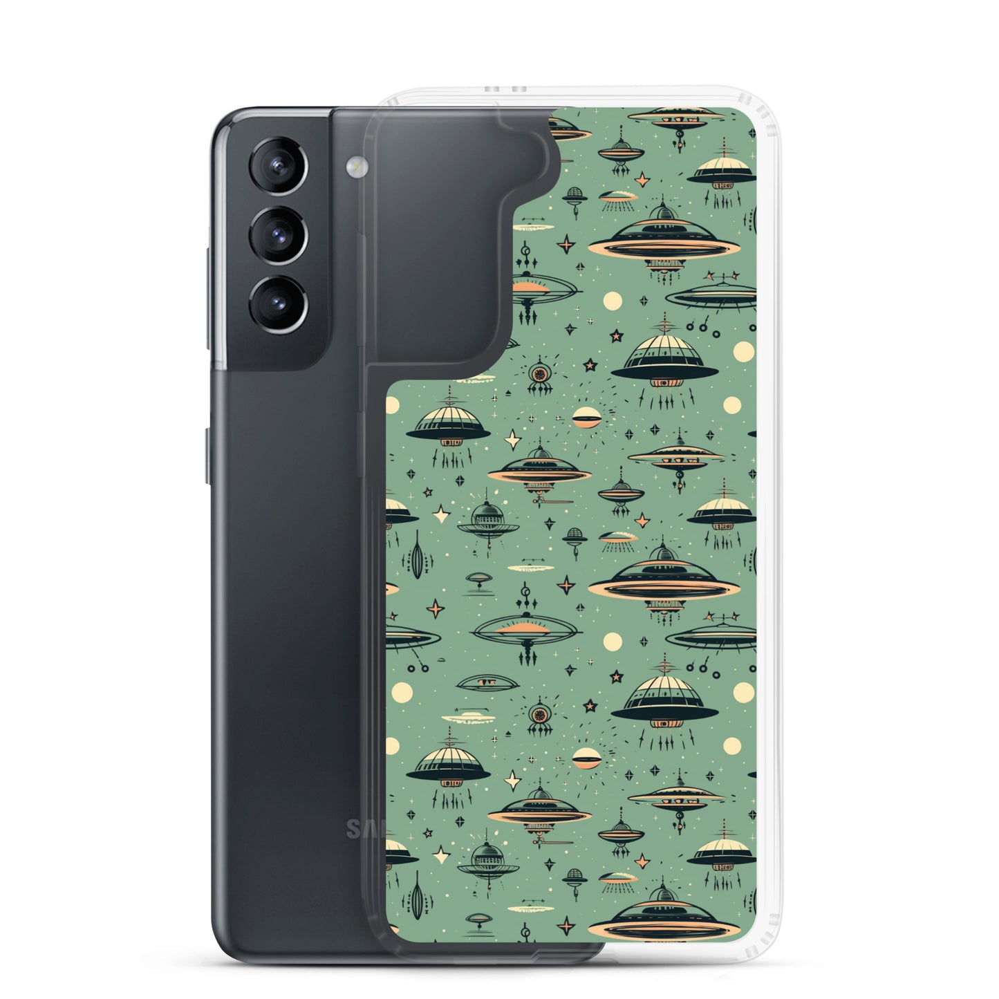 Samsung Case - Retro UFOs