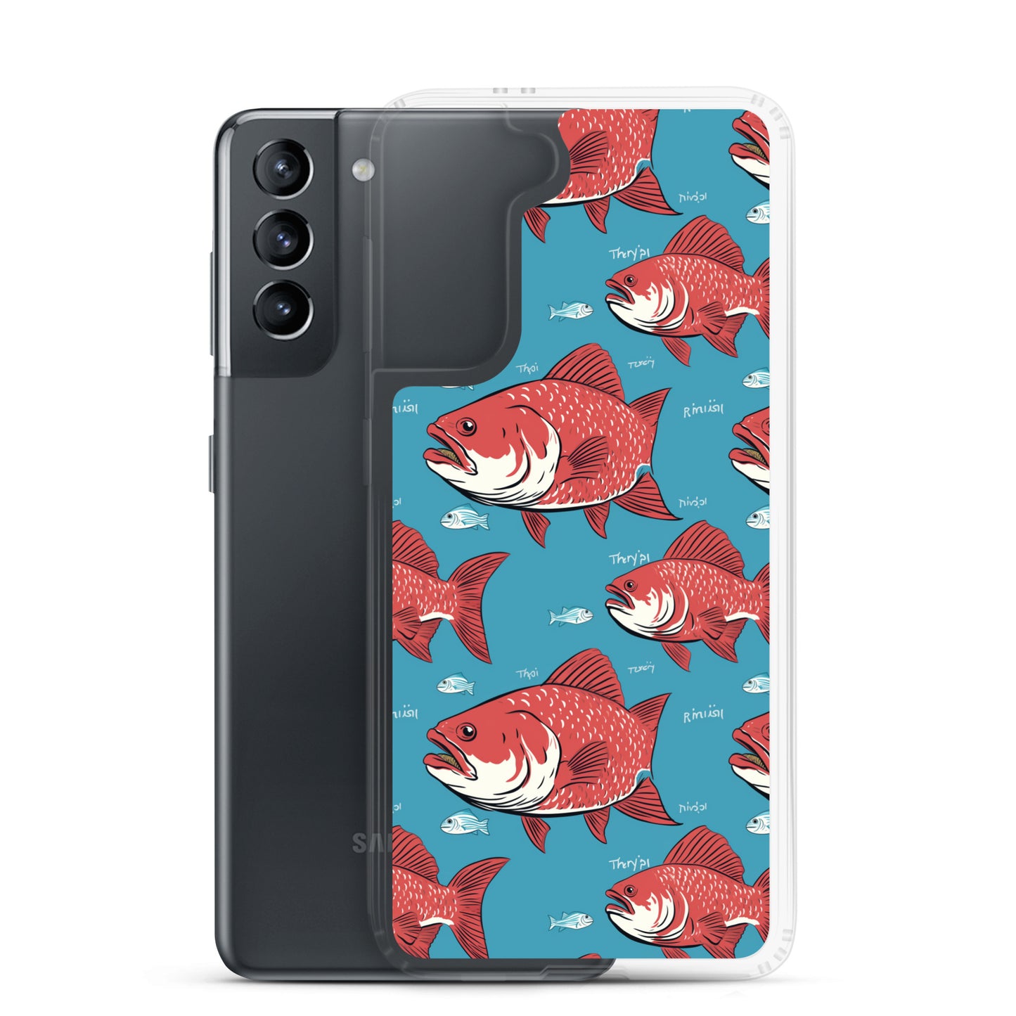 Samsung Case - Crimson Currents