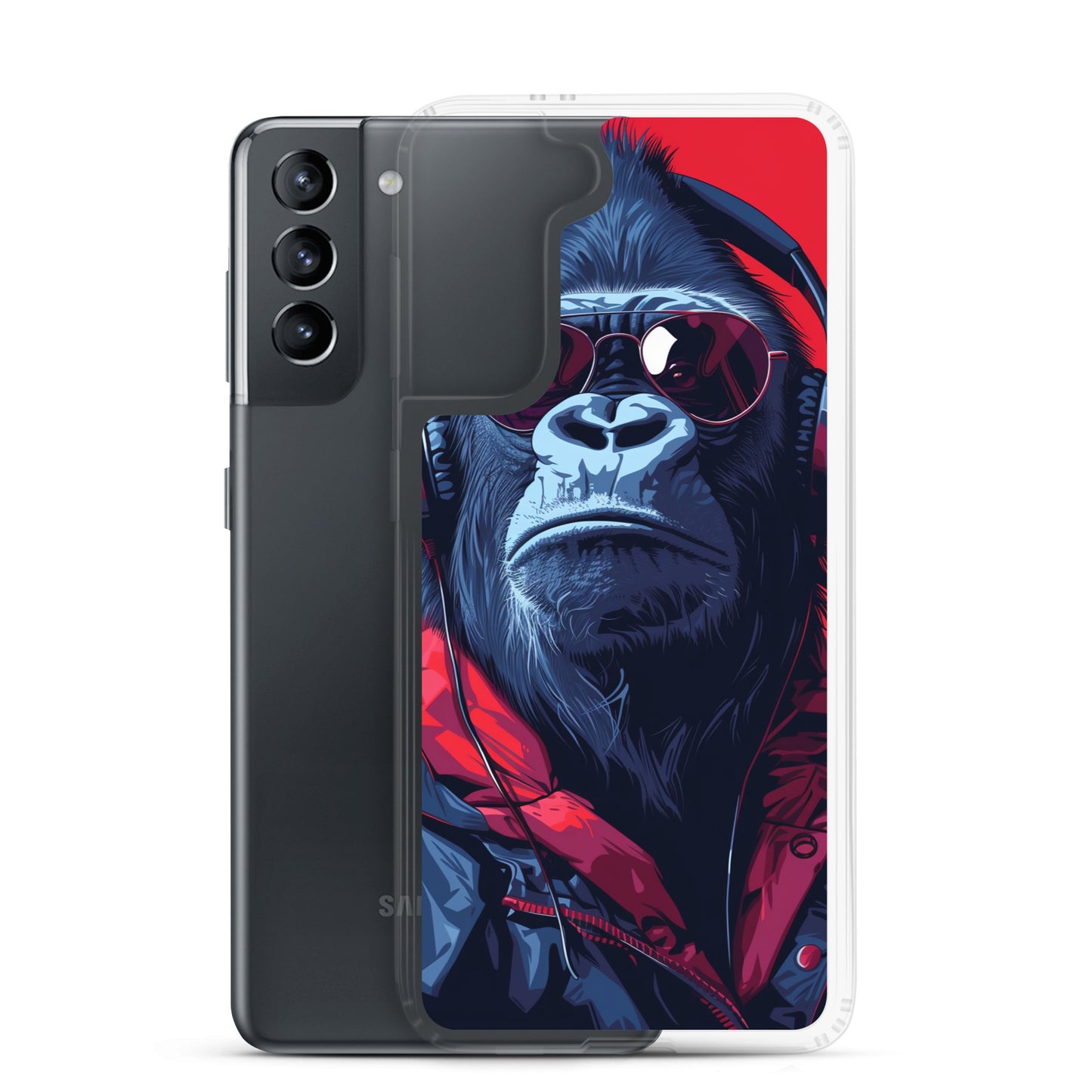 Samsung Case - Blue Gorilla