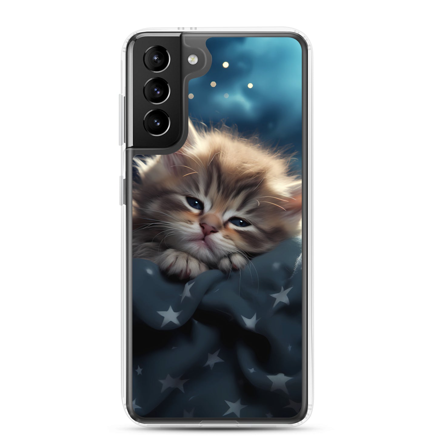 Samsung Case - Sleepy Star Kitty