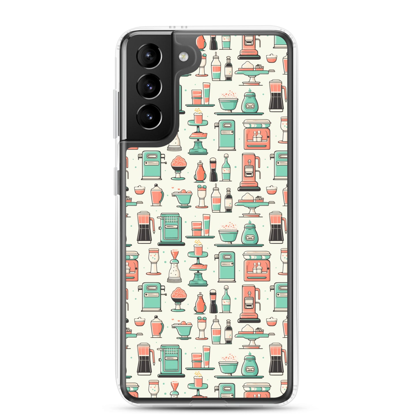 Samsung Case - Retro Ice Cream Shop