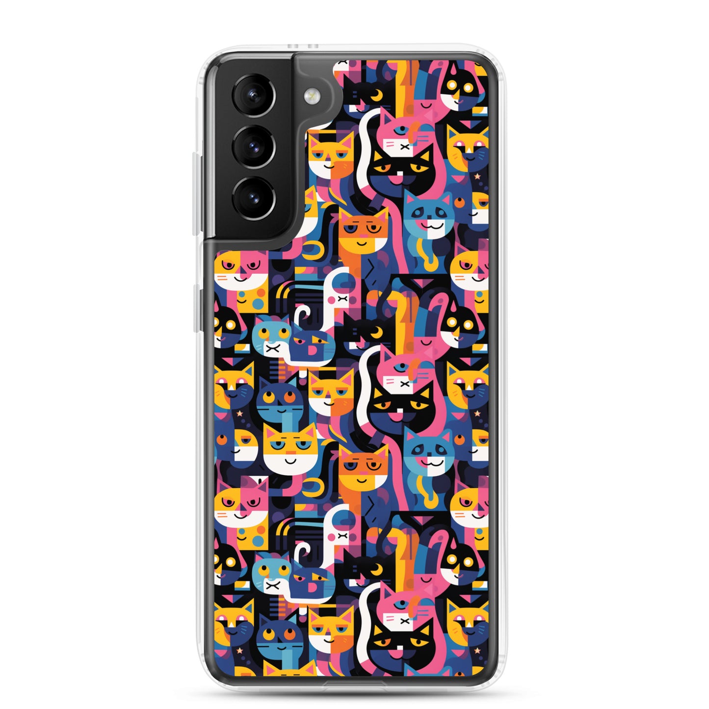 Samsung Case - Colorful Cats