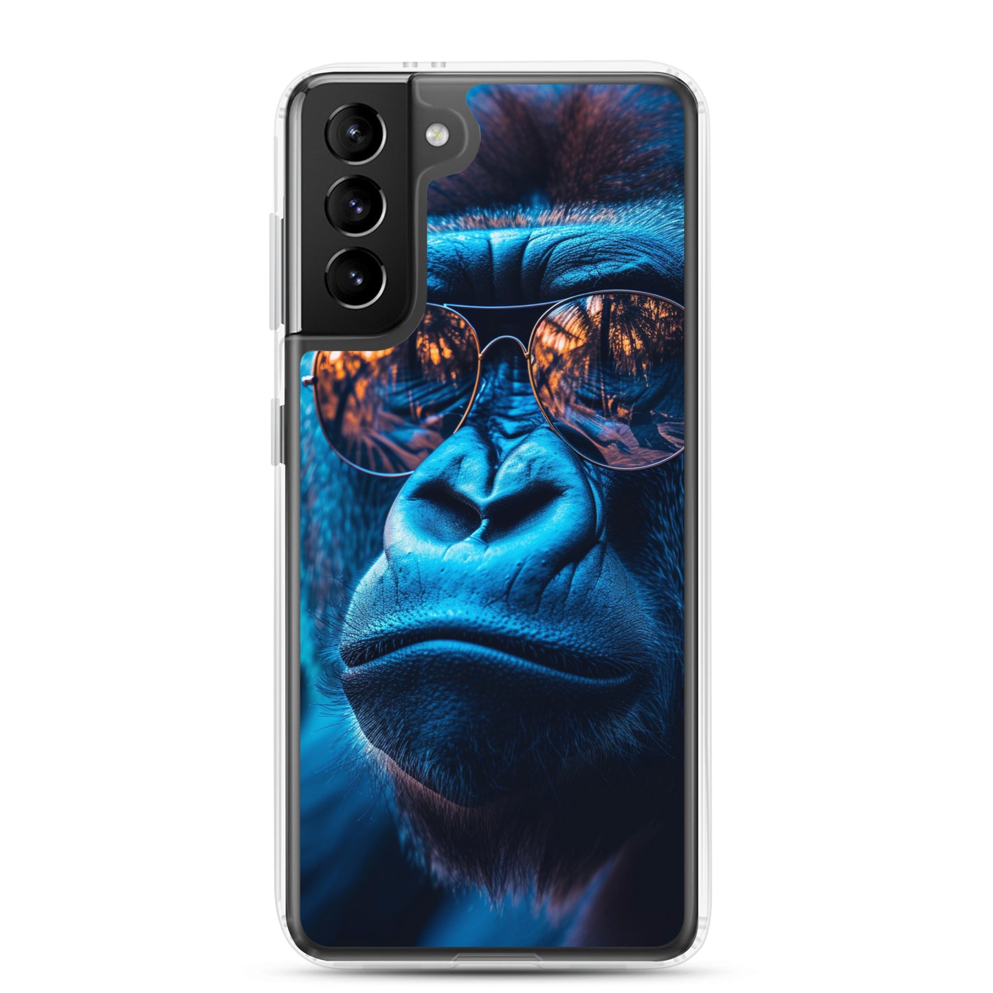 Samsung Case - Blue Gorilla