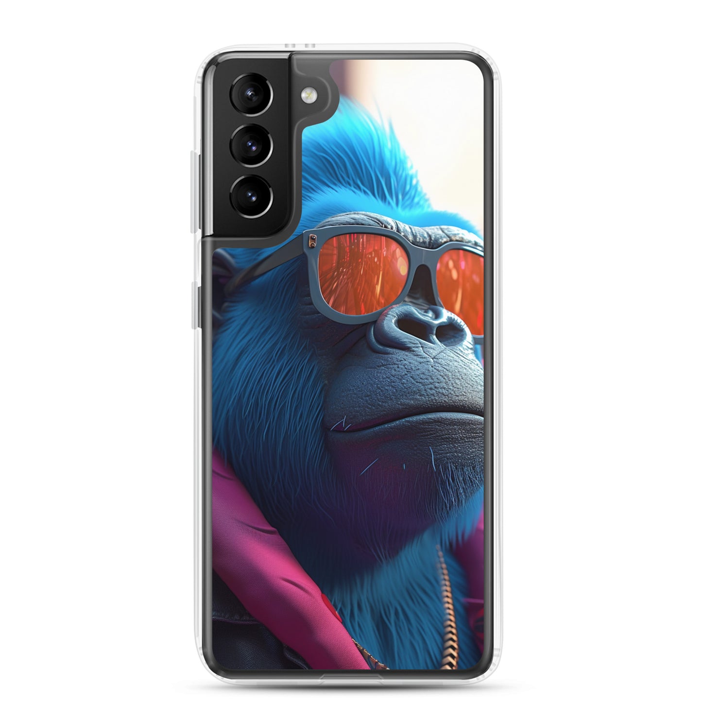 Samsung Case - Blue Gorilla