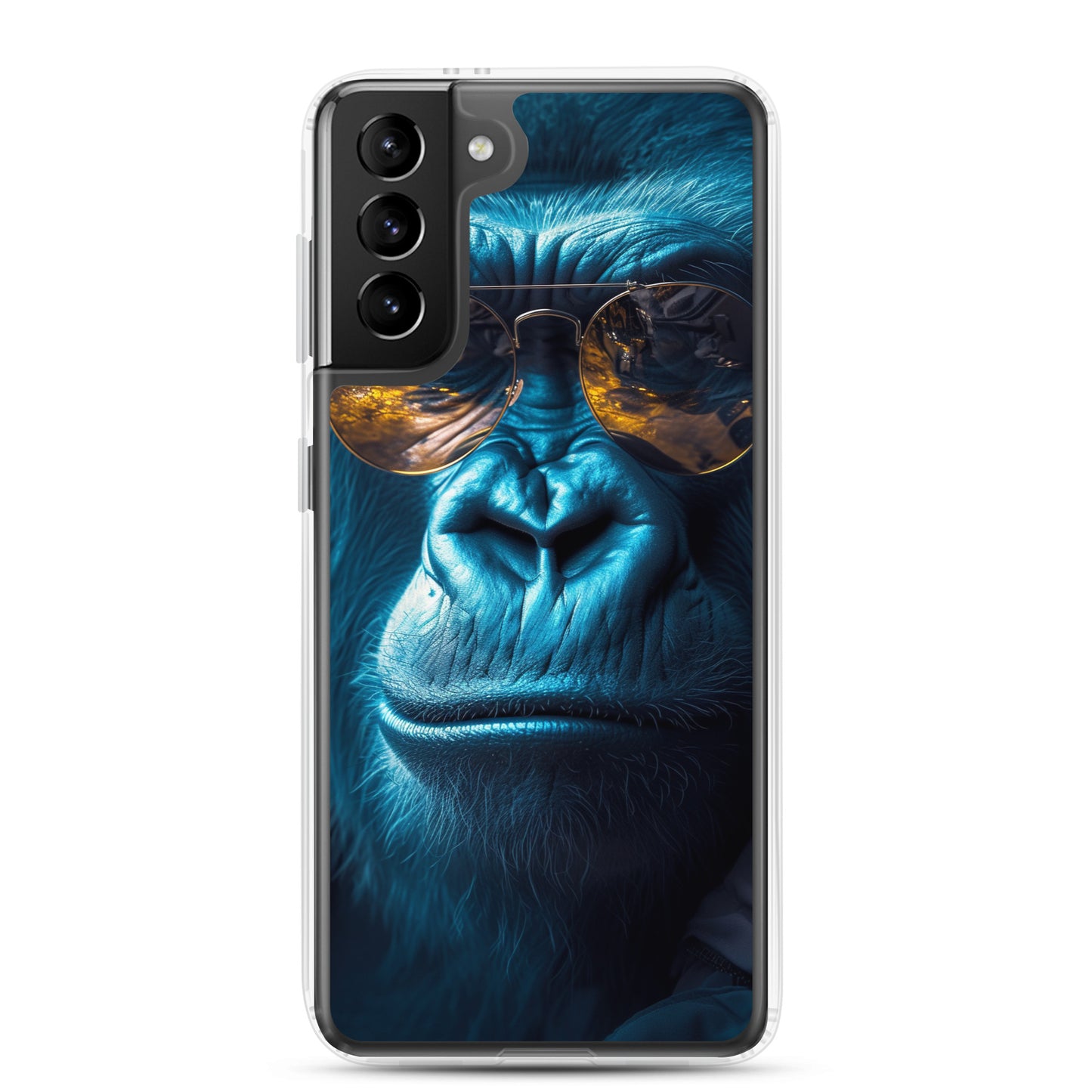 Samsung Case - Blue Gorilla