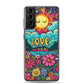 Samsung Case - Cosmic Bloom of Affection