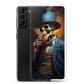 Samsung Case - Dapper Smoking Skeleton