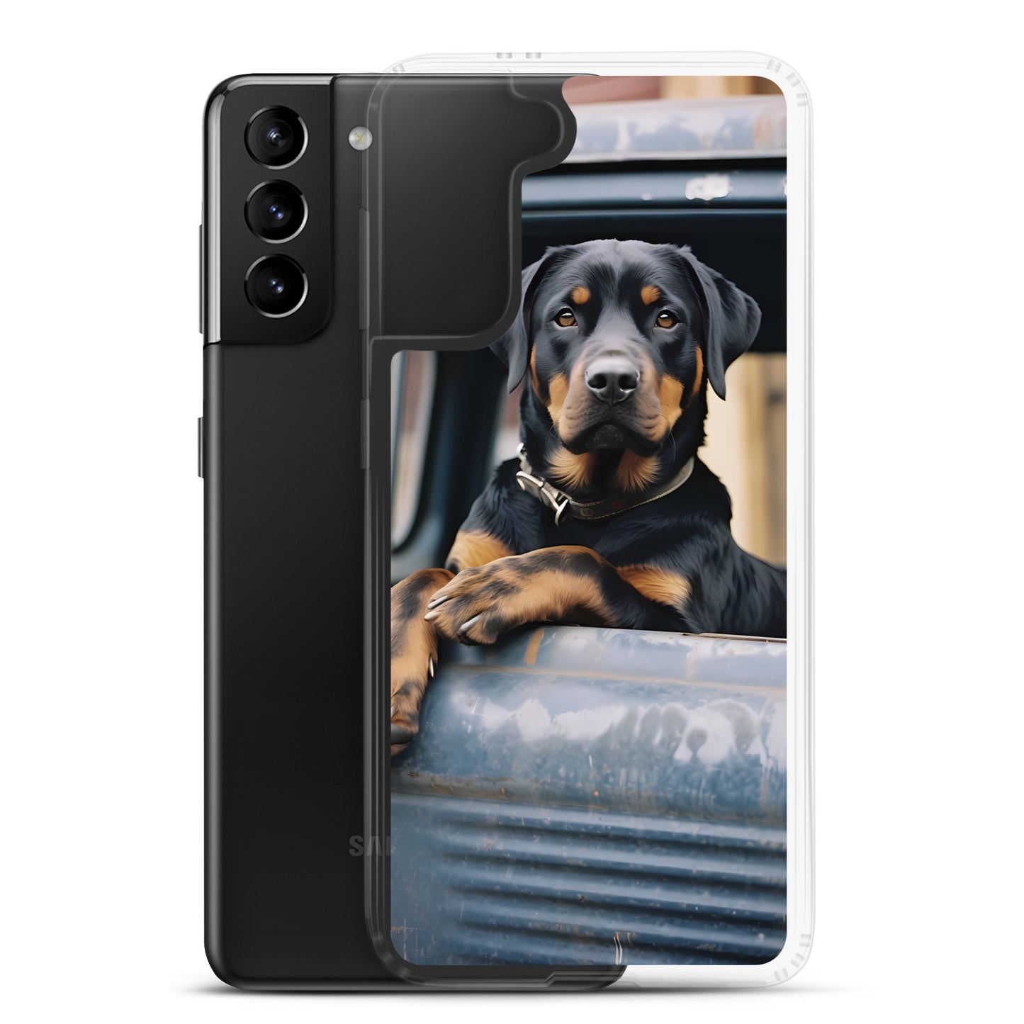 Samsung Case - Dog in a Truck