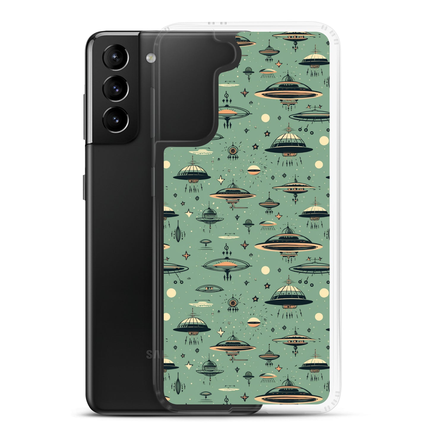 Samsung Case - Retro UFOs