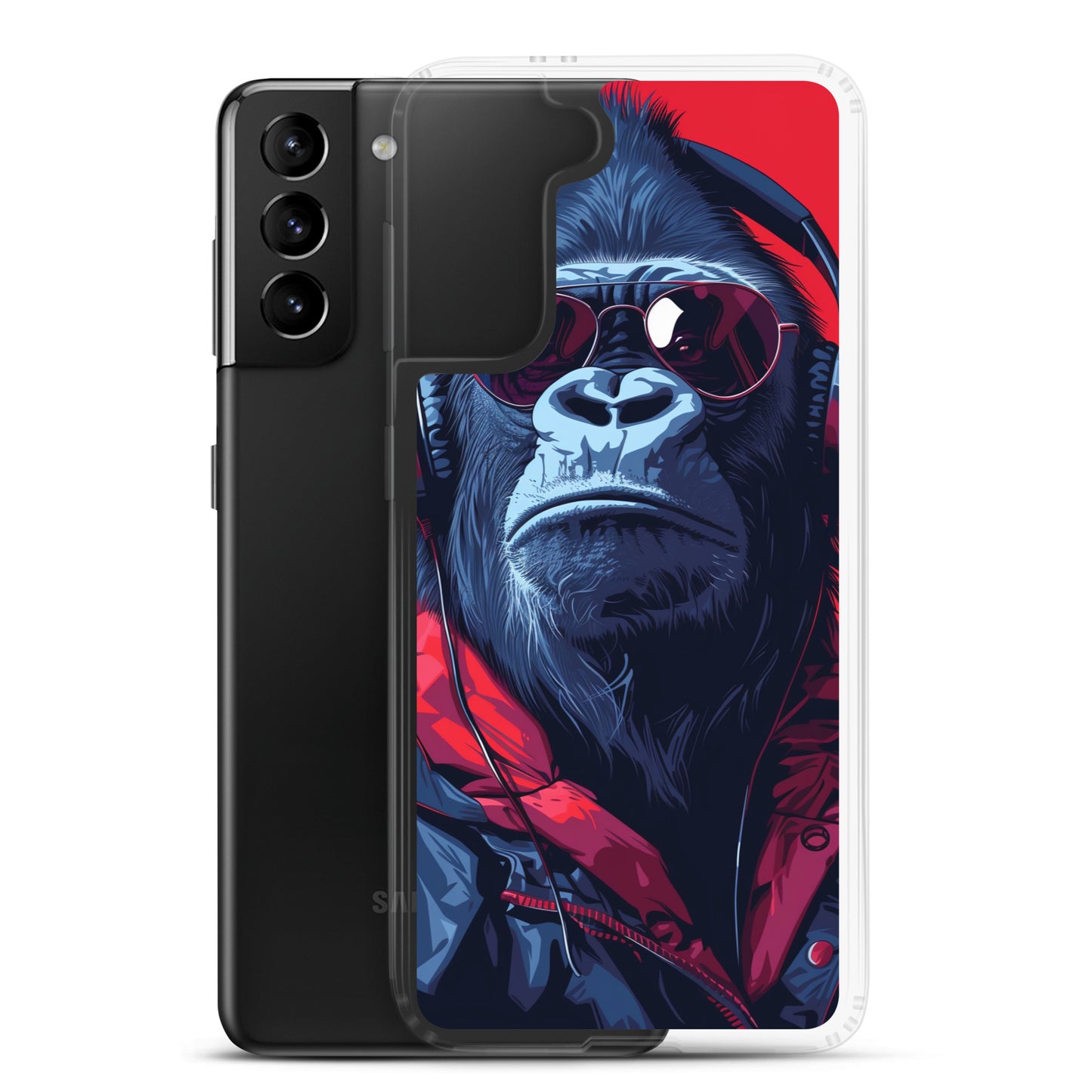 Samsung Case - Blue Gorilla