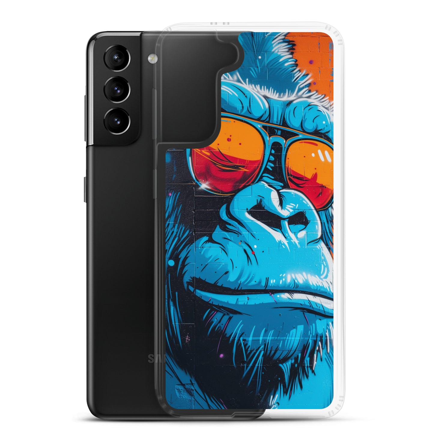 Samsung Case - Blue Gorilla