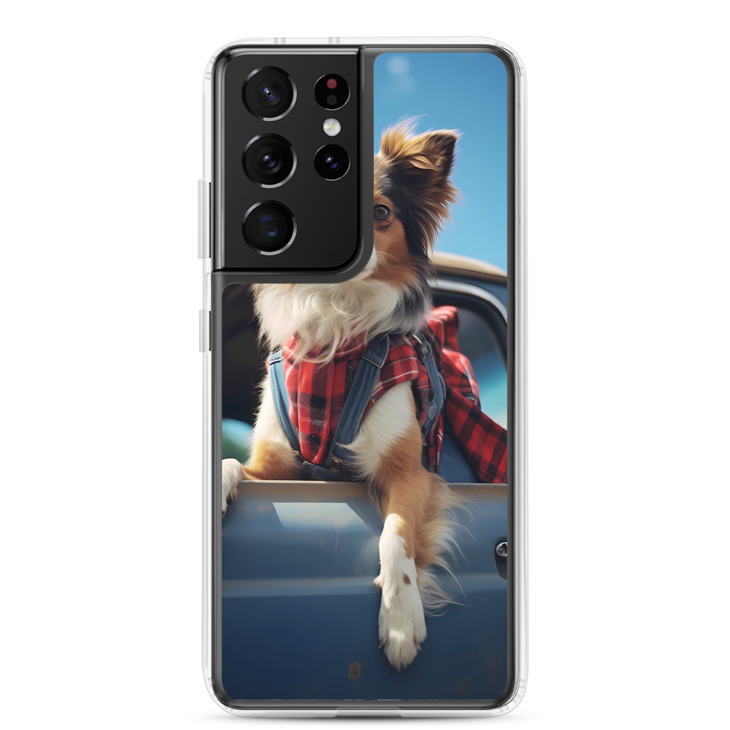 Samsung Case - Dog in a Truck