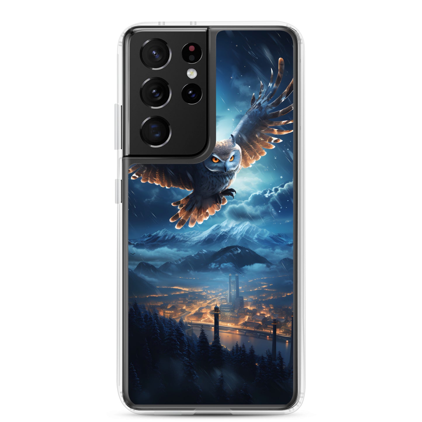 Samsung Case - Night Owl Over City