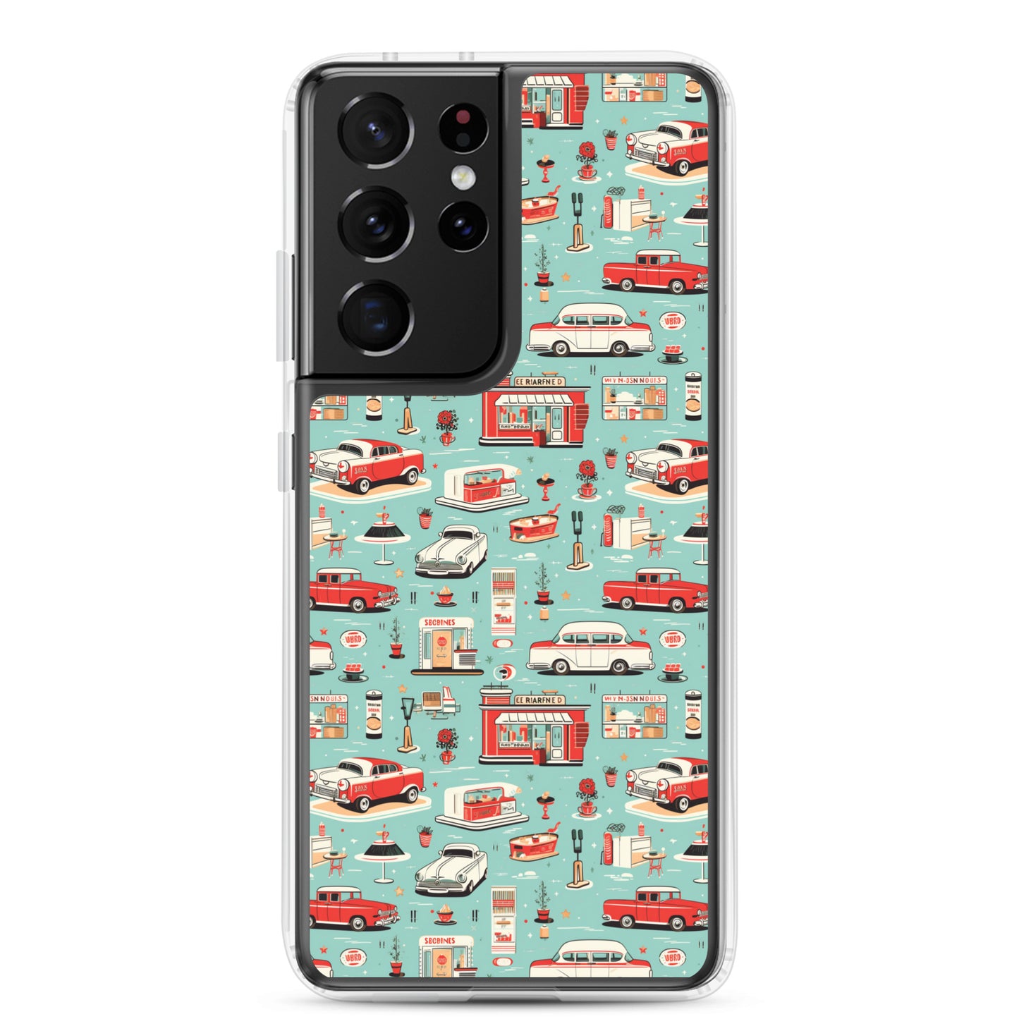 Samsung Case - Retro Soda Shop