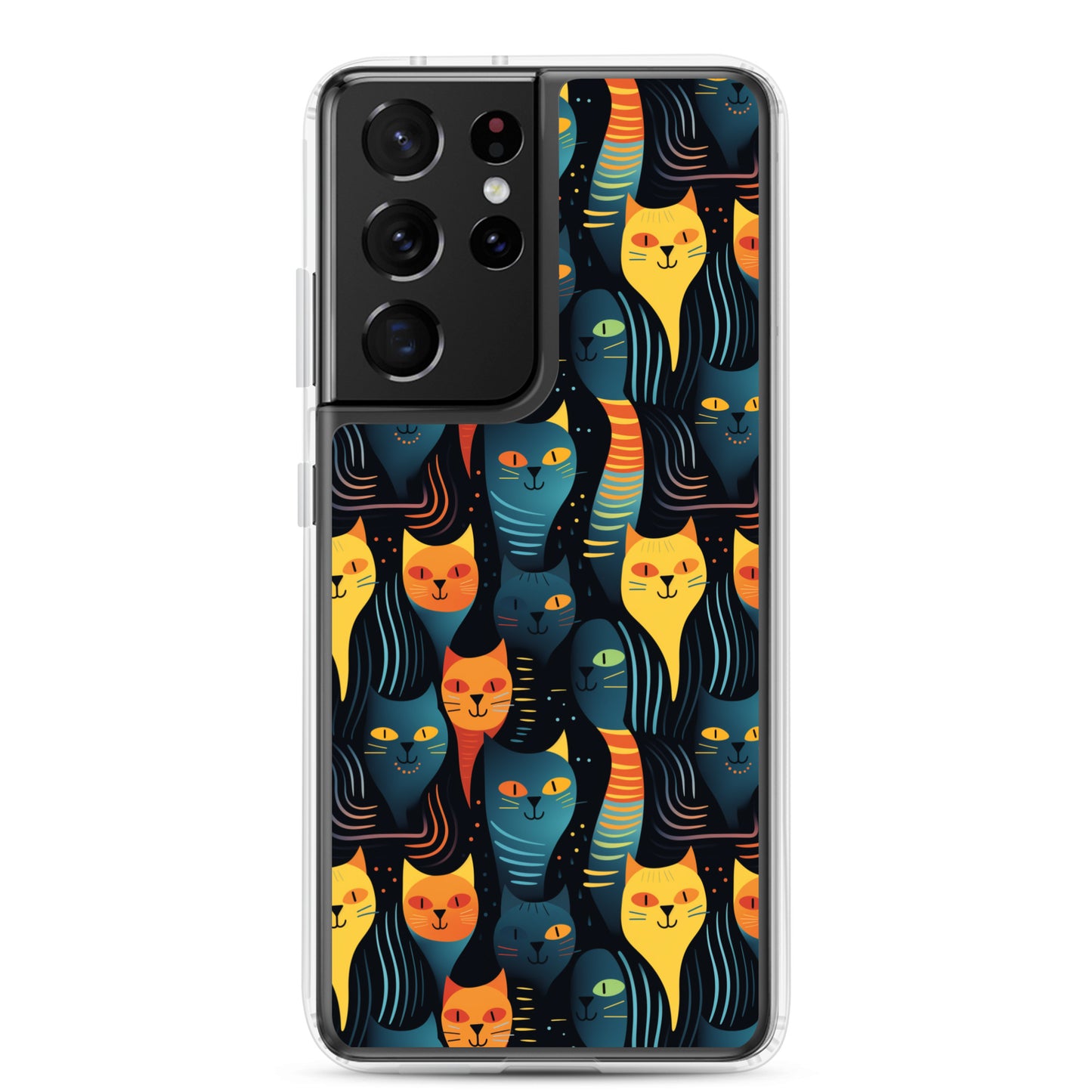 Samsung Case - Abstract Cats