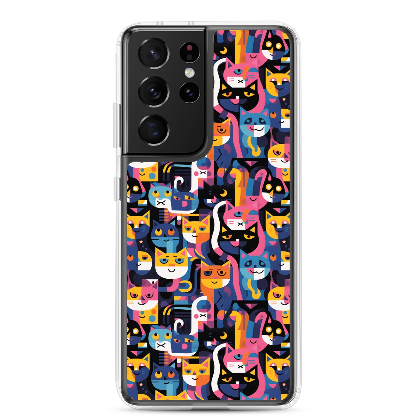 Samsung Case - Colorful Cats