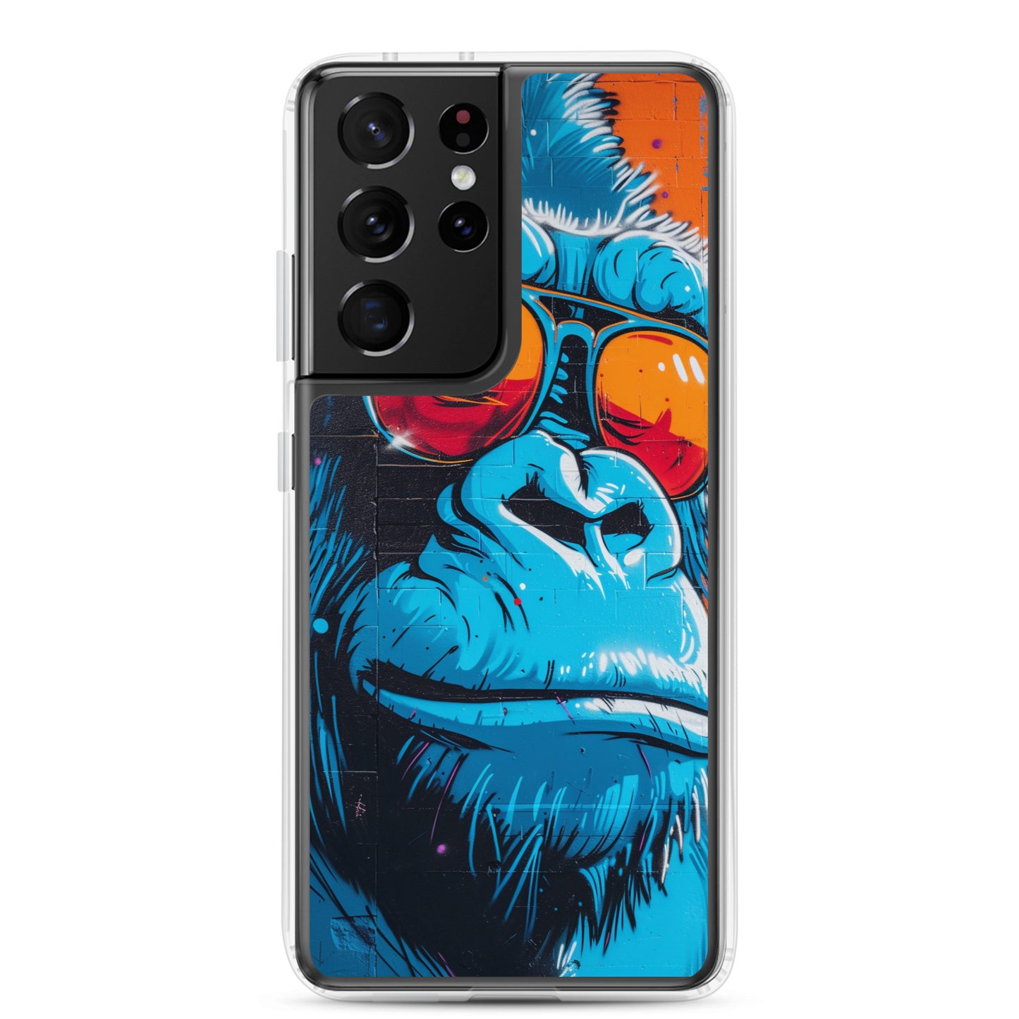 Samsung Case - Blue Gorilla