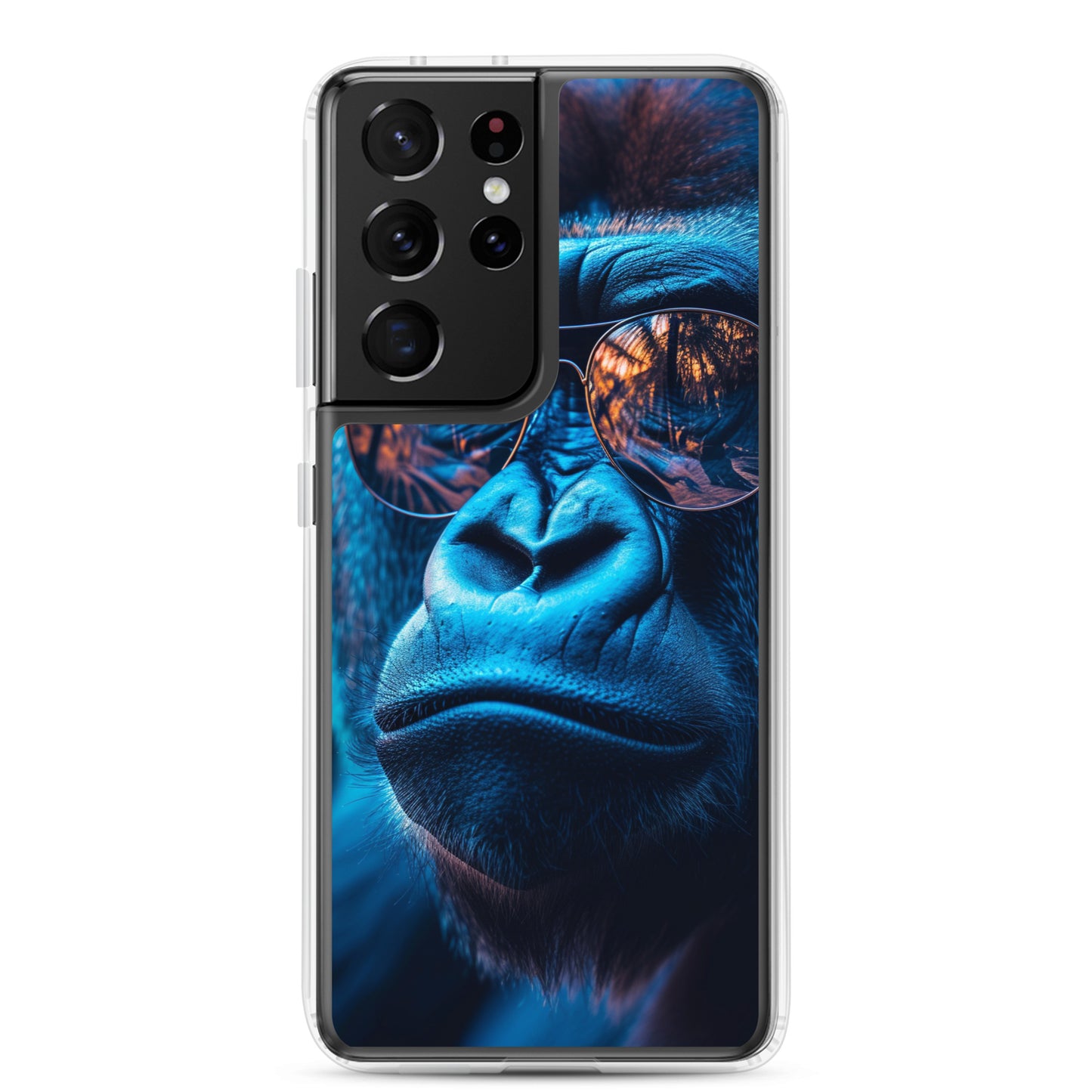 Samsung Case - Blue Gorilla