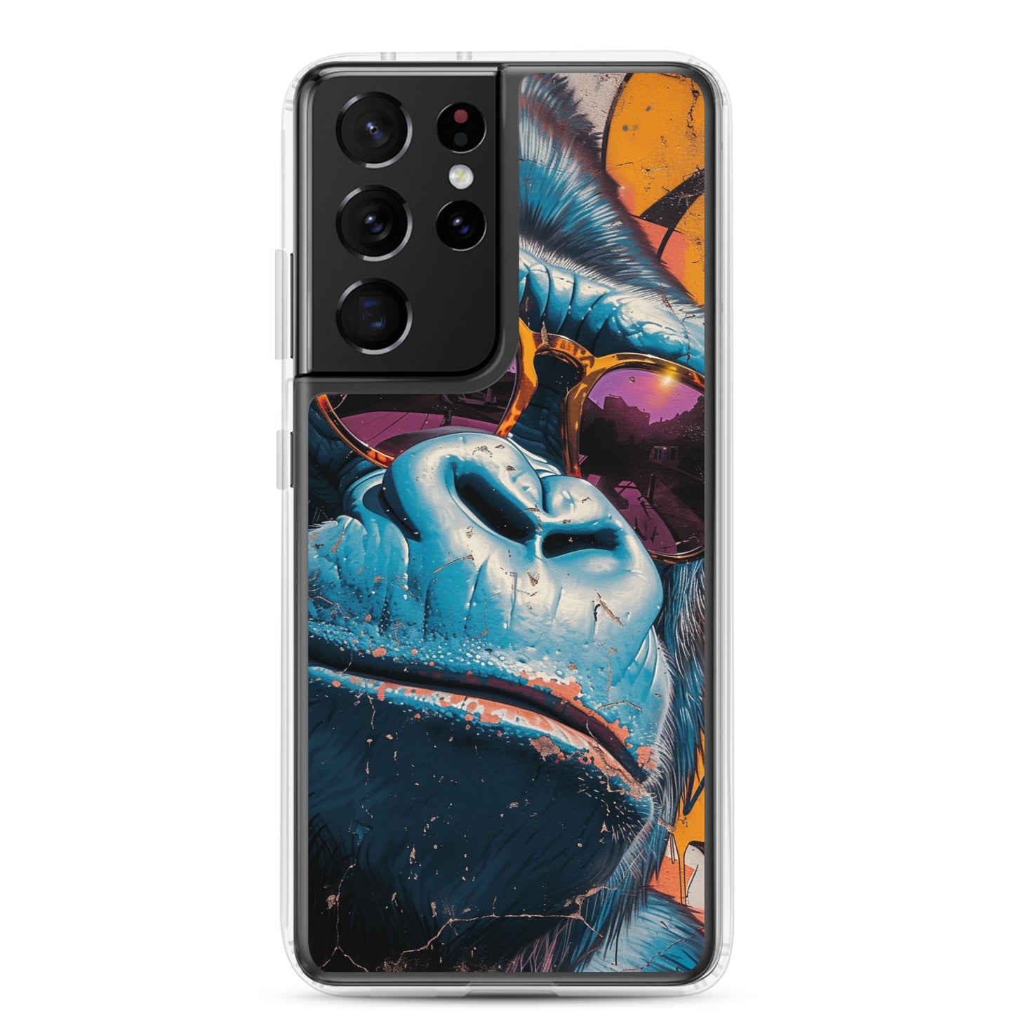 Samsung Case - Blue Gorilla