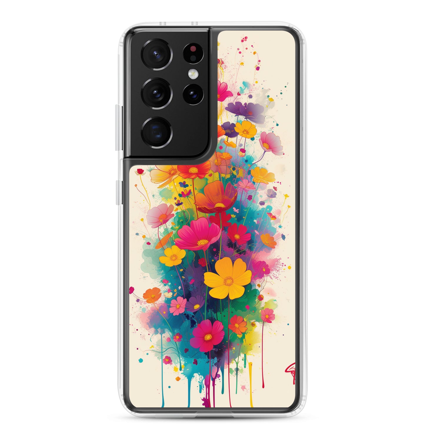 Samsung Case - Ethereal Petal Symphony