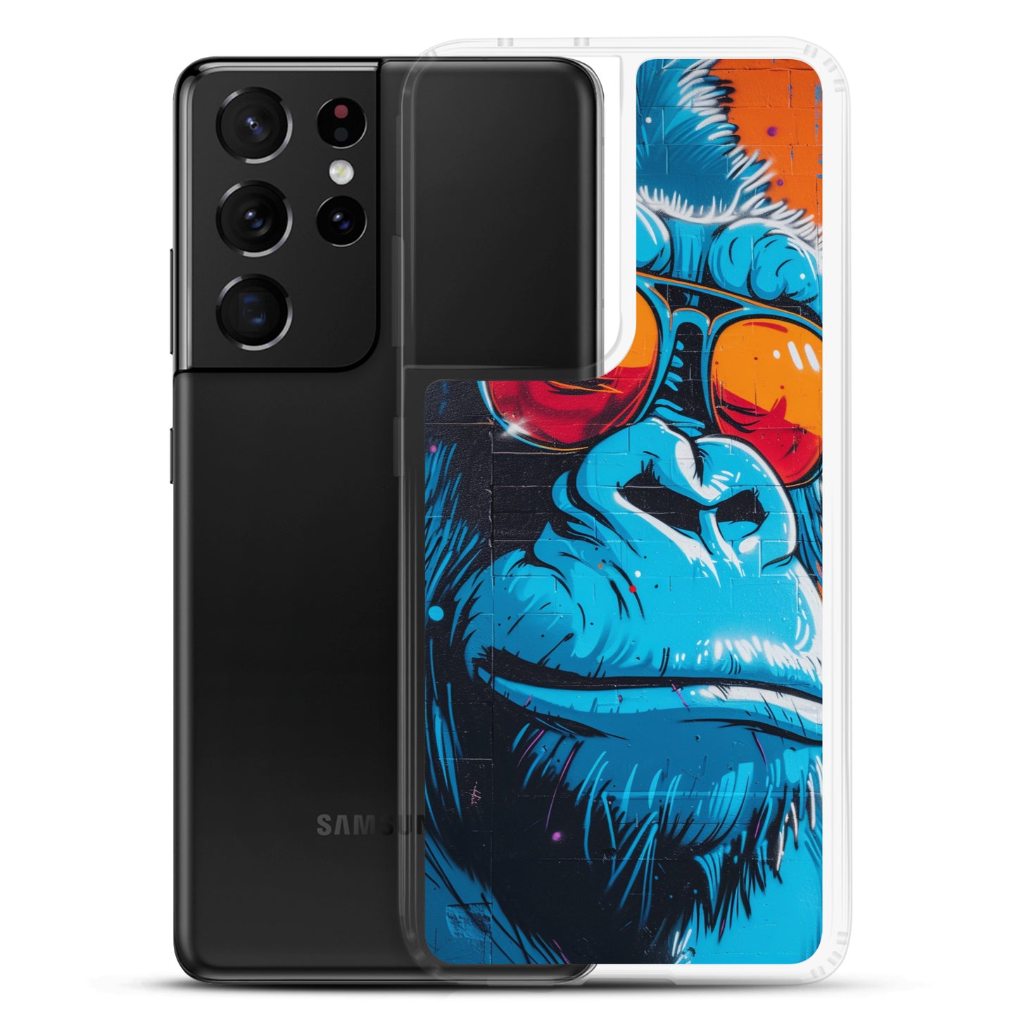 Samsung Case - Blue Gorilla