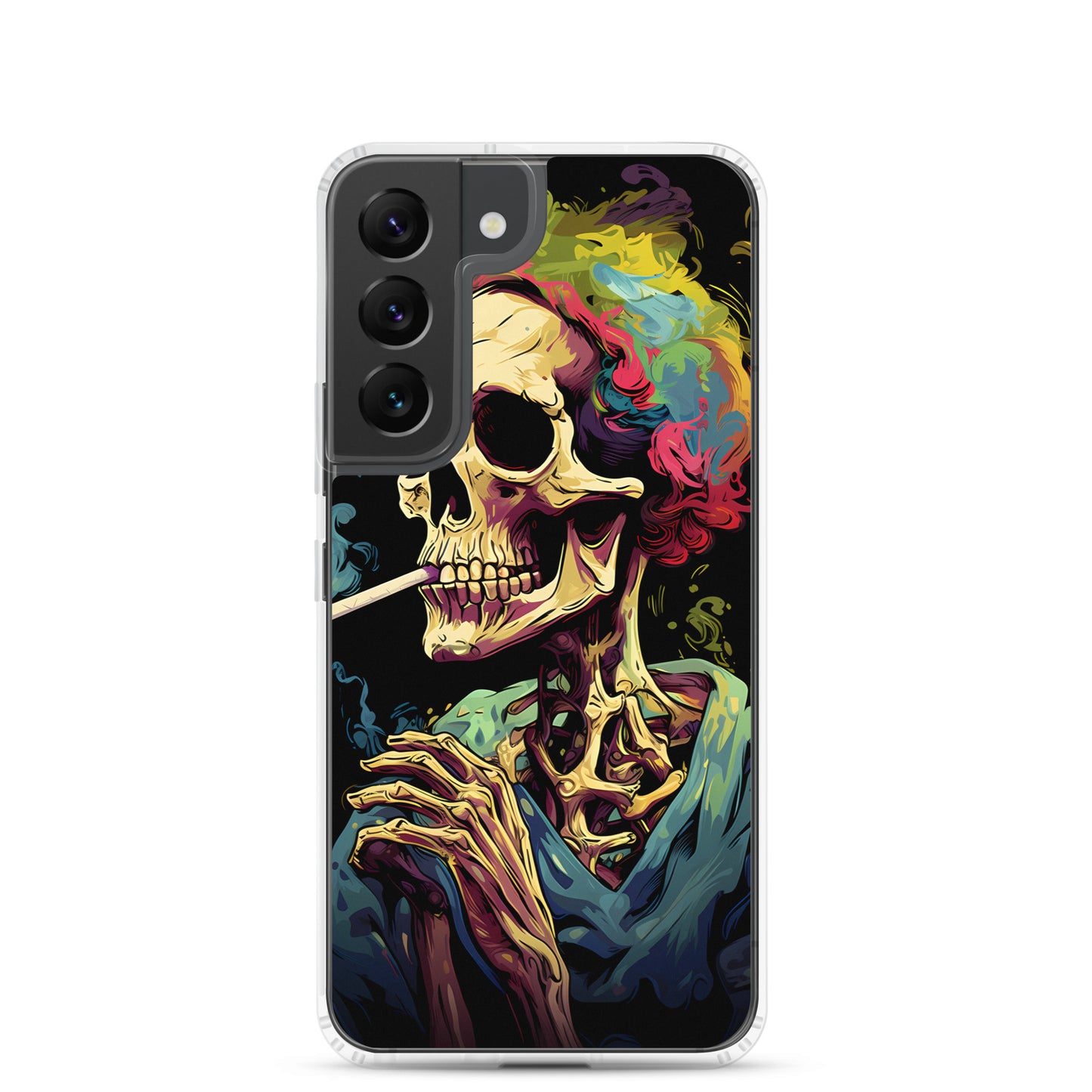 Samsung Case - Smoking Dead Skeleton