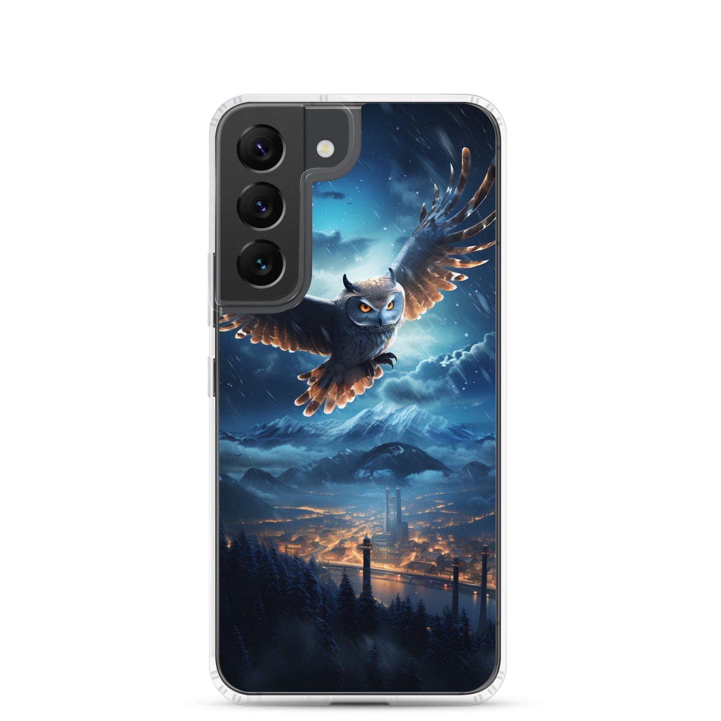 Samsung Case - Night Owl Over City