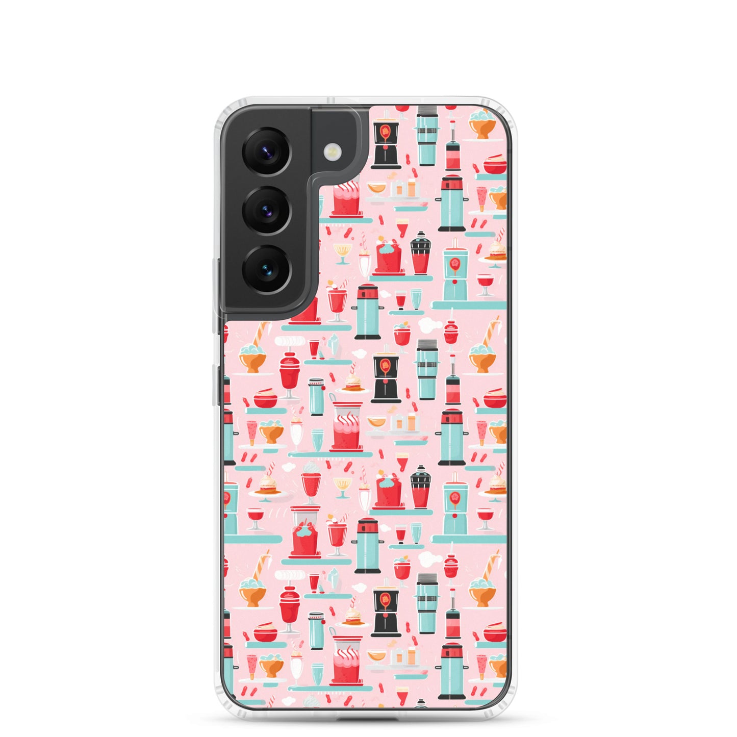 Samsung Case - Vintage Pink Soda Fountain