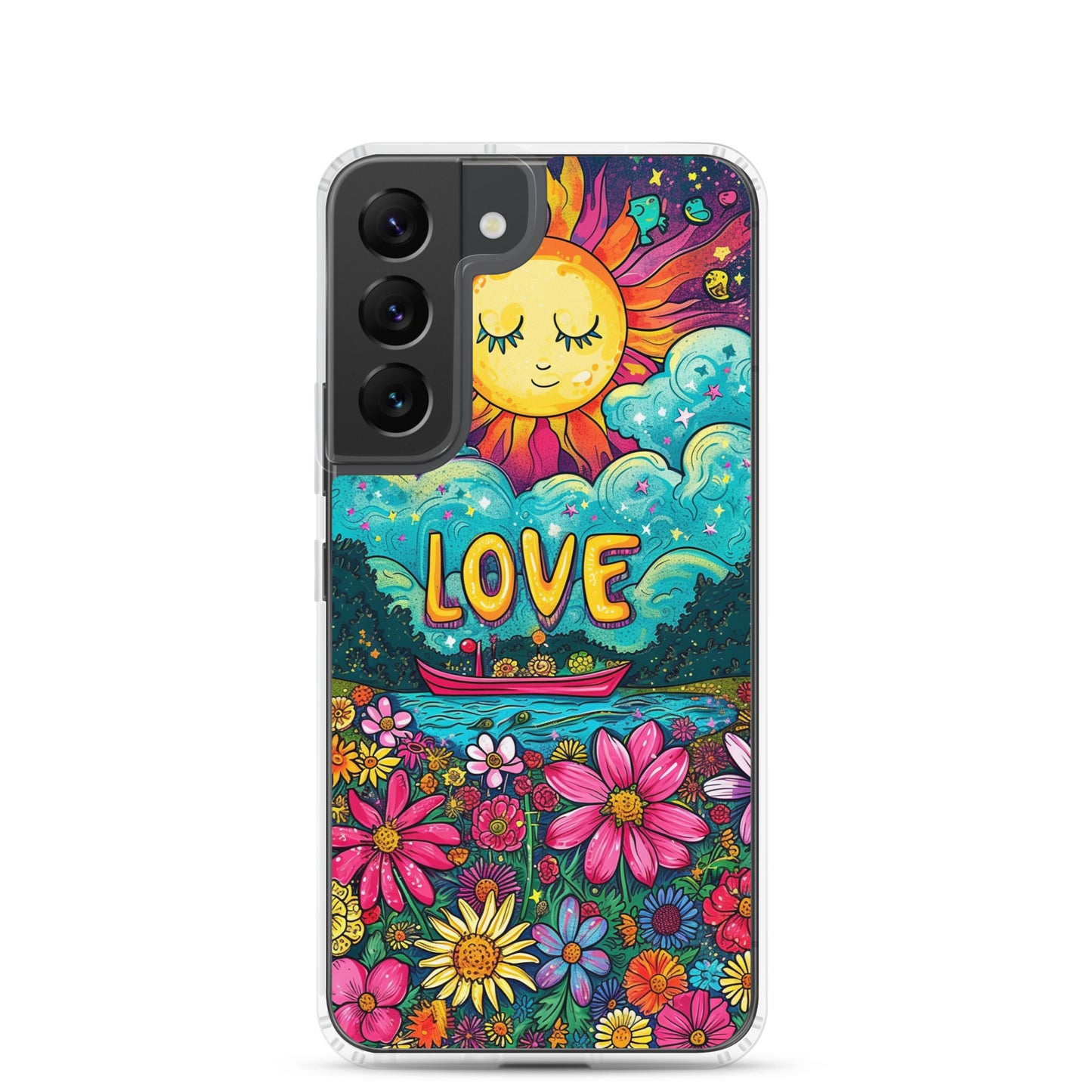 Samsung Case - Cosmic Bloom of Affection