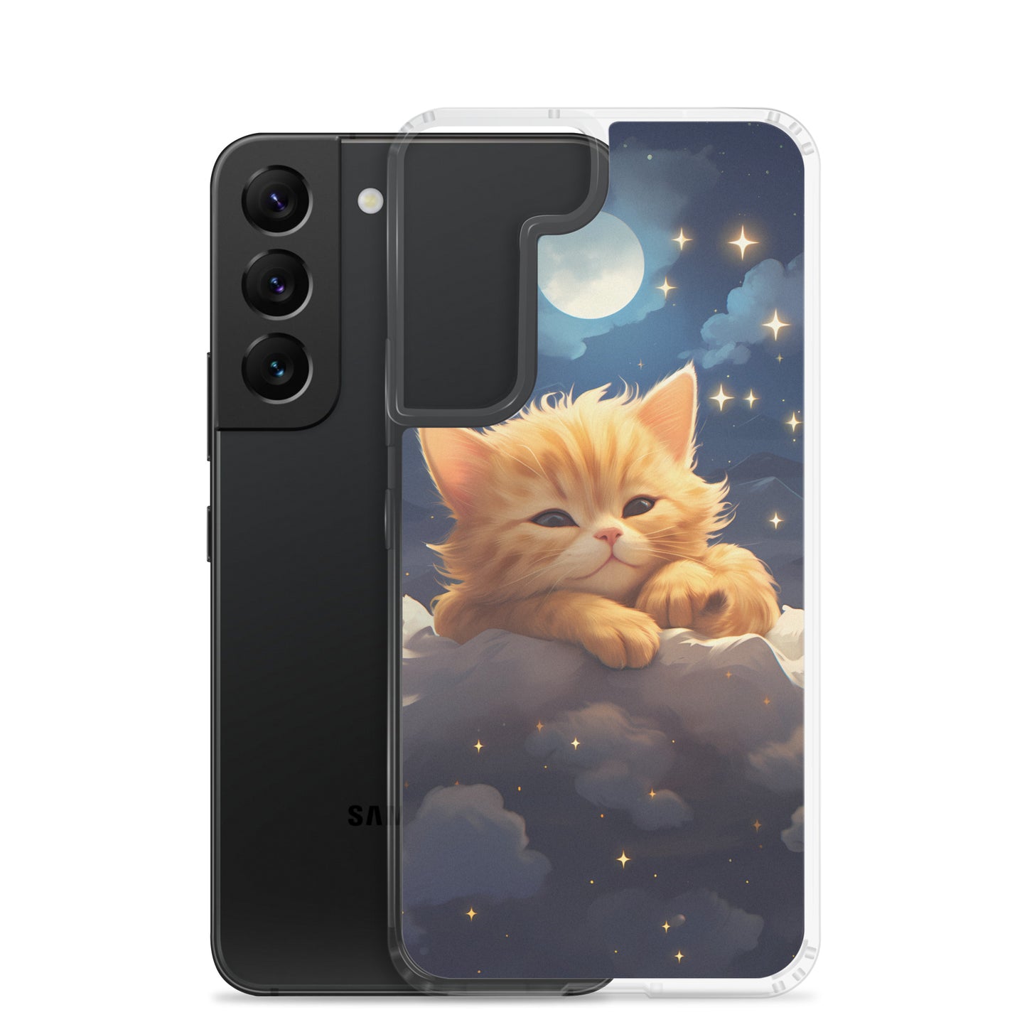 Samsung Case - Kitten on a Cloud