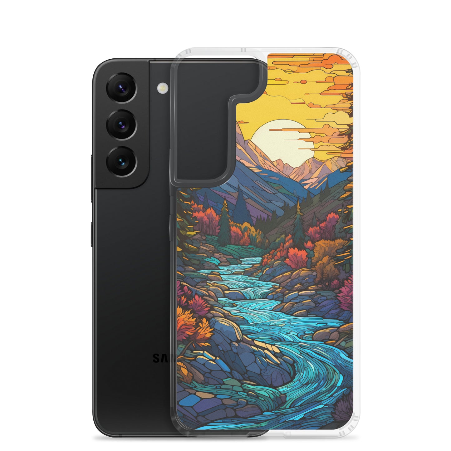 Samsung Case - Mountain River Mosaic