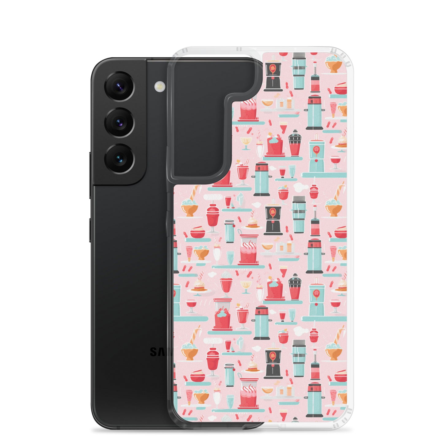 Samsung Case - Vintage Pink Soda Fountain