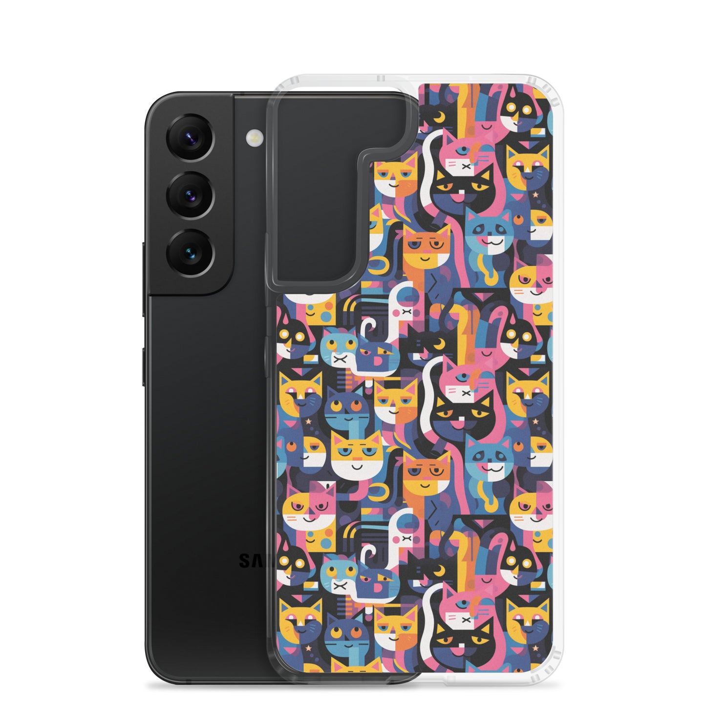 Samsung Case - Colorful Cats