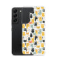 Samsung Case - Abstract Cats Pattern