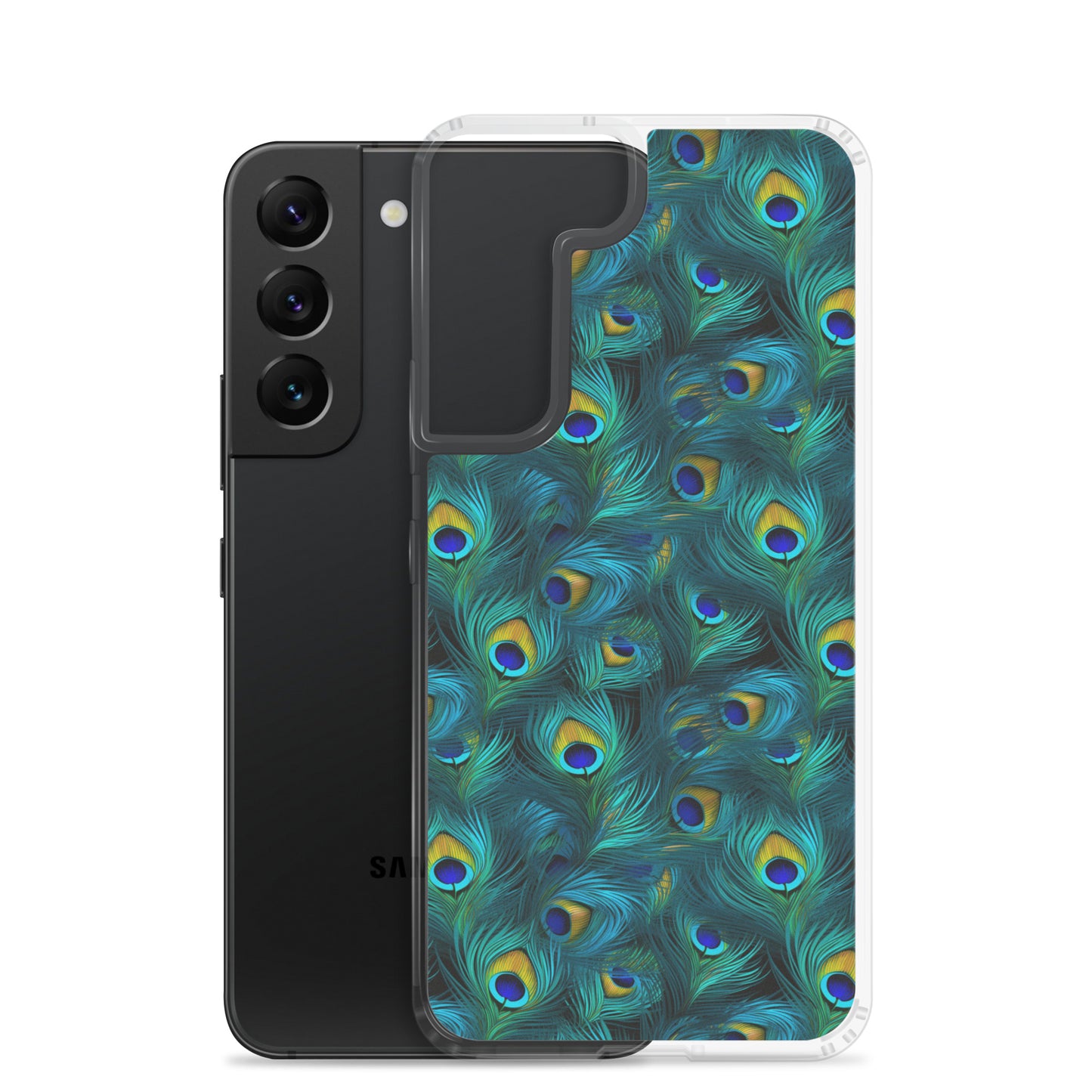 Samsung Case - Peacock Feathers