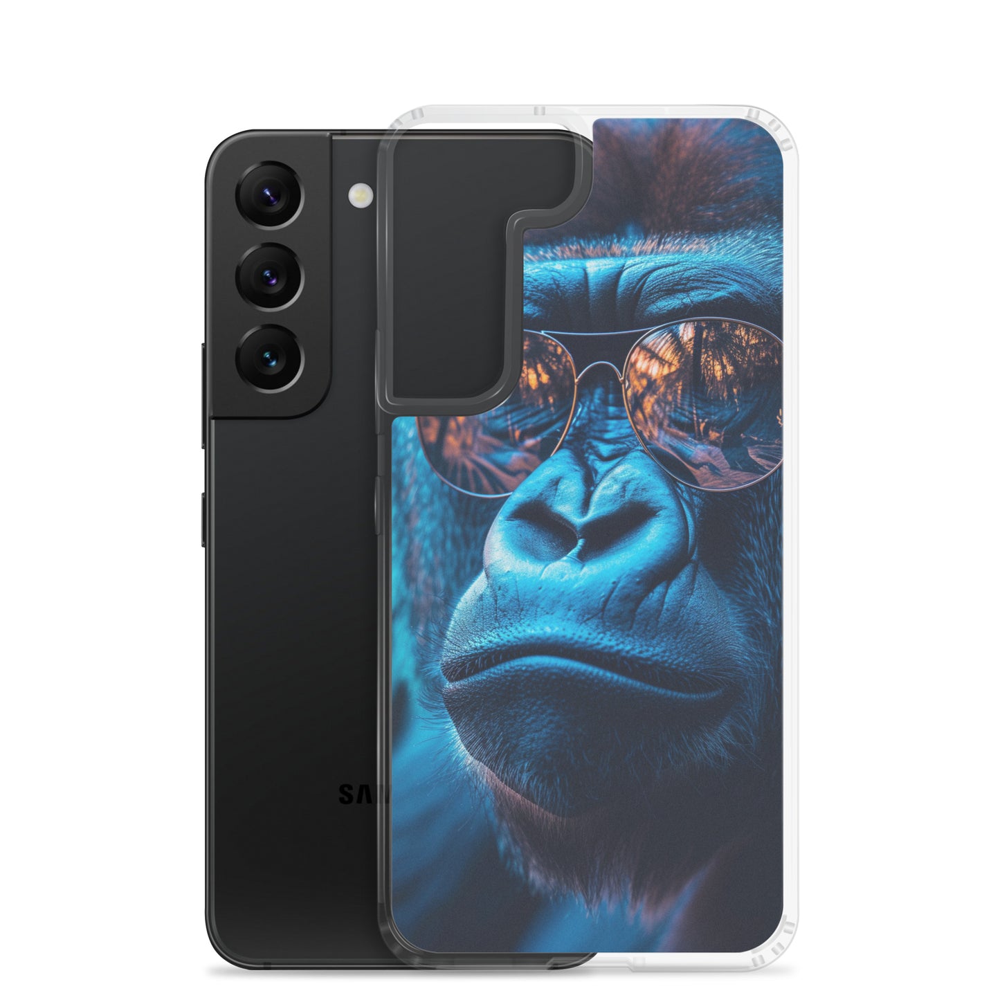 Samsung Case - Blue Gorilla