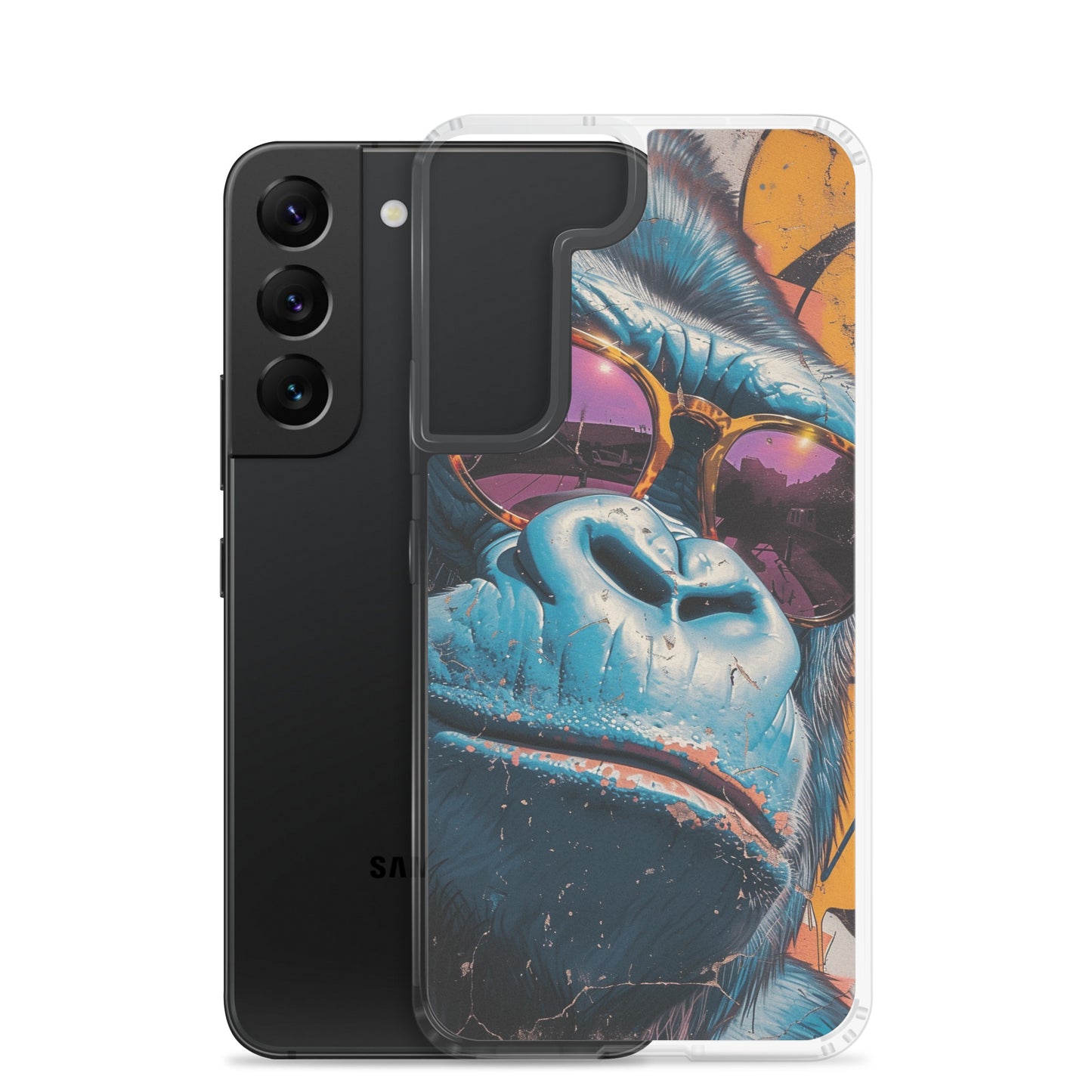 Samsung Case - Blue Gorilla