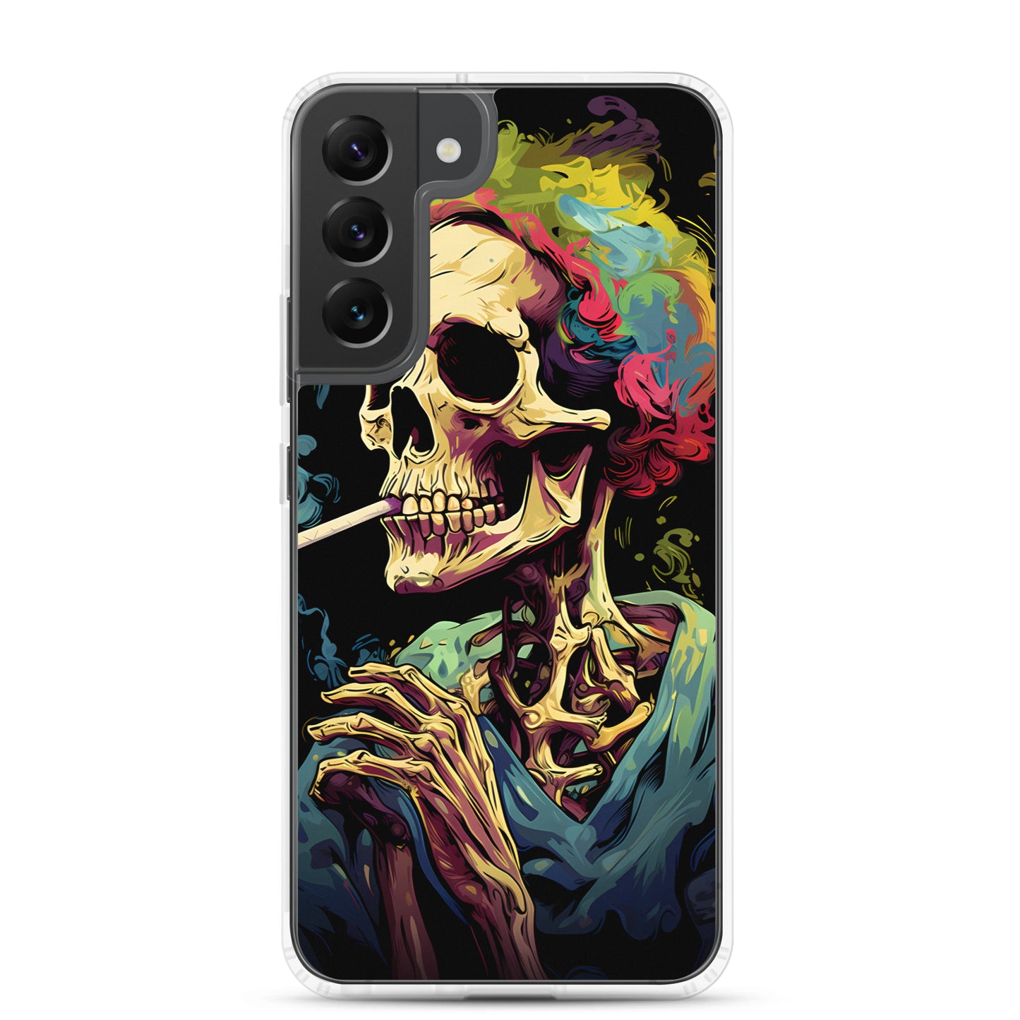 Samsung Case - Smoking Dead Skeleton