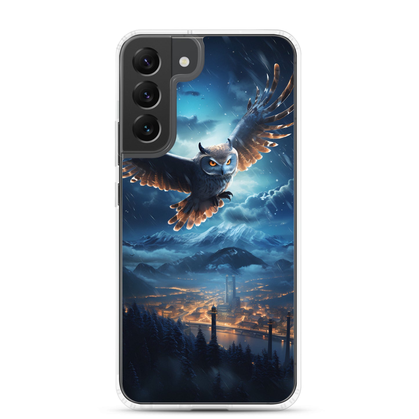 Samsung Case - Night Owl Over City