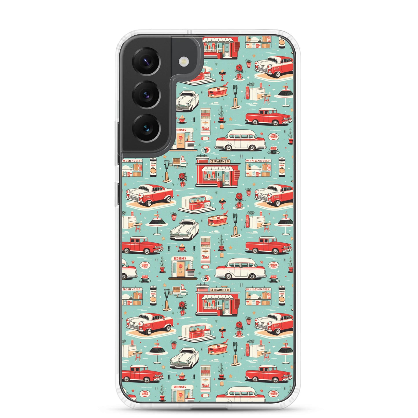 Samsung Case - Retro Soda Shop