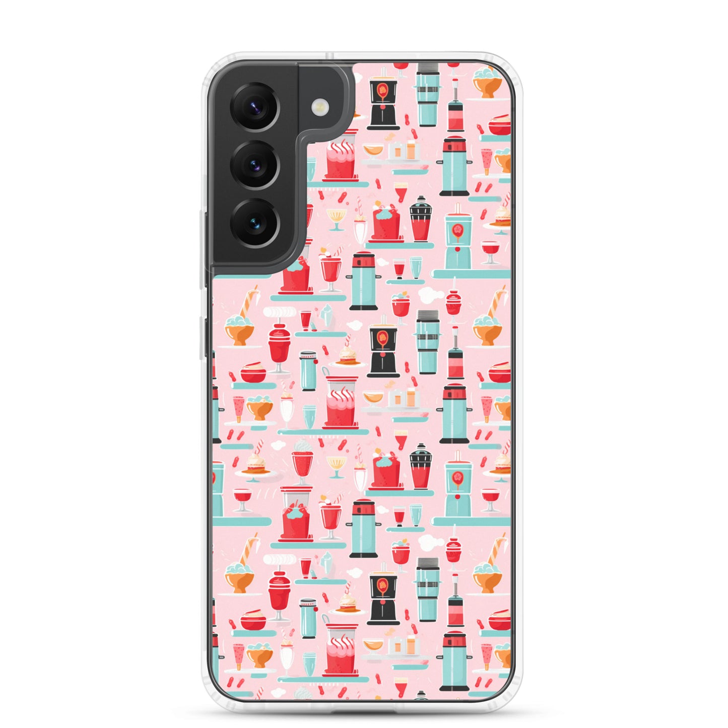 Samsung Case - Vintage Pink Soda Fountain