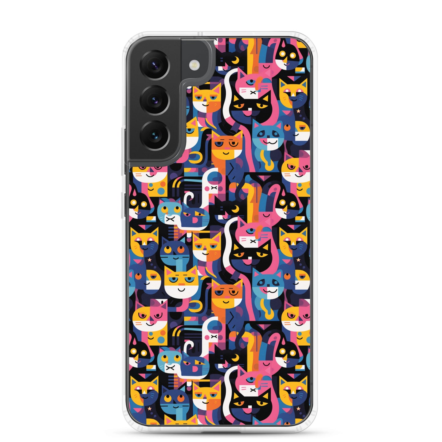 Samsung Case - Colorful Cats