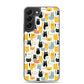 Samsung Case - Abstract Cats Pattern